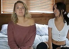 Ersties - Sexy Canadian Girls Enjoy Hot & Steamy Shower Then Take Turns Pleasuring Each Other