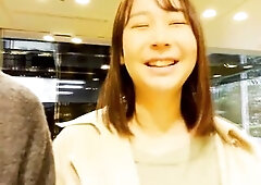 A nice-looking wife with pale white skin and a gentle, reserved personality came secretly out of her spouse knowing.