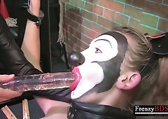 Is Showing Milf In Chains Prepared With Clamps