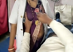 The Lady Doctor Fucked Hard When I Was Checking My Body In Clinic