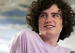 Blonde MILF housewife Rachael Cavalli orders her stepsons mate to fuck her