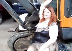 Sexy!! Alone at the construction web page no one to watch. So down with the raiment and purely with the hand in the soaked vagina. My large titties sh