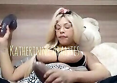 SPH - Very large and thick cock with a condom