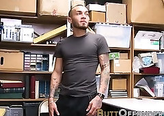 Teen thief blowing bbc