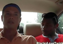 Twink shoots his milk