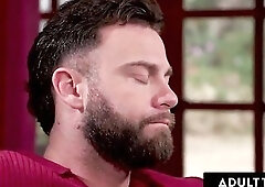 ADULT TIME - Expelled College Hottie Sky Wonderland Sucks Disappointed Stepdad To Clear Her Mind