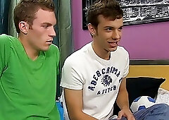 Mason Stone analpounds Ryan Sharp after they blow each other