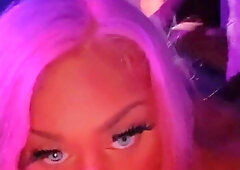 Transsexual Redbone Chyna Poking Yo Babydaddy