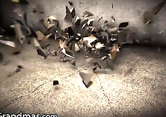 LustyGrandmas Indecent GILF Likes to Play with Balls