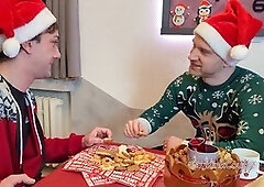 Onanism, bj, twink cum eating