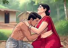 Indian hindi audio, desi village, forest fuck