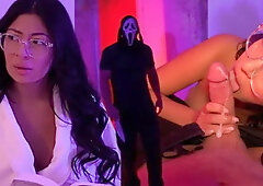 Busty Latina Gives Ghostface Wet Pussy Therapy - Cami Strella X Lev Lieben