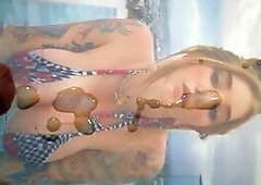 Coconut Kitty Big tits - Cum Tribute - SkinnyManR