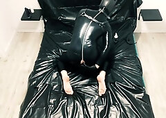 Anal Toys Latex Pup Accidentally Cum