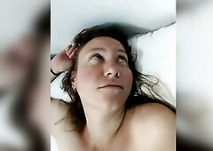 cumed on me and on the wall