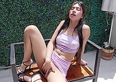 My sweet muff loves having thumbs inside