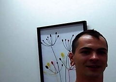 Dirty Scout - Wild super cute gay fantasy orgasm in office