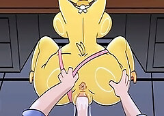 Adventure time, big tits, toy chica