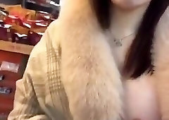 Cute Jerks off in Pharmacy