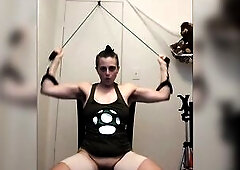 Pre-op FtM Workout with no panties