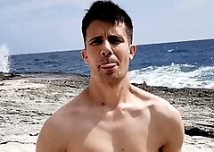 Nude men films, beach, nude beach big cock