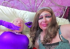 Michele Thompson and Jaimmie having fun together