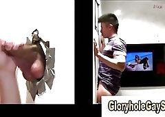 Straight guy outwitted when gay gives blowjob