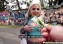 Classy Euro Slut Public Deepthroating Pov After Picking Up