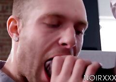 BBC bodybuilder Harrison Feels destroys Benjamin Blue gaping butthole