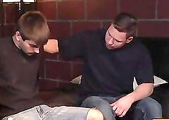 Owens thick dick suck by Johnny and rides it