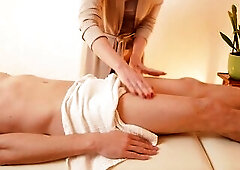 I Went for a Massage But Slutty Therapist Made Me Cum With Cheerful Ending