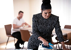 Dana Vespoli feels bored so she calls Codey Steele