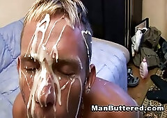 Gay Cum Eating Anal Sex