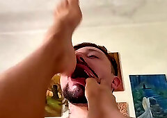 Lucas Silva Footjob & Licking