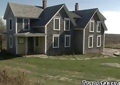 Ts babes tiny tits fucked