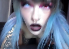 Halloween Vampire Satisfies Sexual Desires