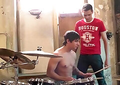 Inked Twinks Explore Their Rhythmic Passions