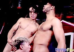 PETERFEVER insatiable Ander Wolfson banged by Jay Wu in a wild threesome