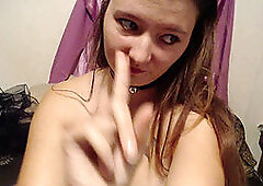 Big boobs, blue eyes, tattooed milf