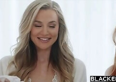 BLACKED Hot New Girl Group Blake Blossom, Sky Wonderland & Scarlet Skies Have Crazy 3 BBC Orgy