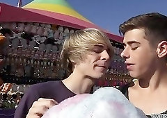 Big dick twinks flip flop and ass creampie