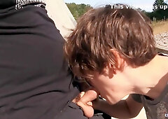 Czech Hunter In Doggy Sex Outdoors