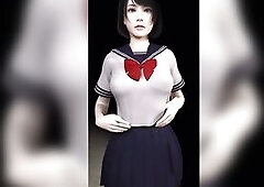 Giant Melons lactating CG