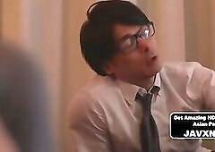 Asian Teen Hiding In The Office - Eimi Fukada