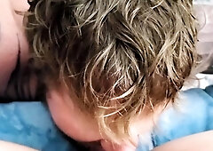 Sexy amateur blonde fingers and toys her wet pussy