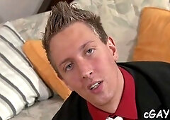 Hardcore anal drilling session with gay studs