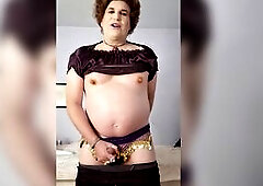 So I was supposed to be a hot Genie for Halloween final year but I ended up working and didn't get a chance to wear my outfit untill a not many w