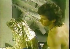 Vintage threesome party