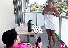 EXPERIENCED mother I'd like to fuck LANA LEE BITCHES OUT A COLLEGE CHAP