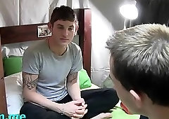 Crazy guys go nasty in the dorm and pop each other's anals